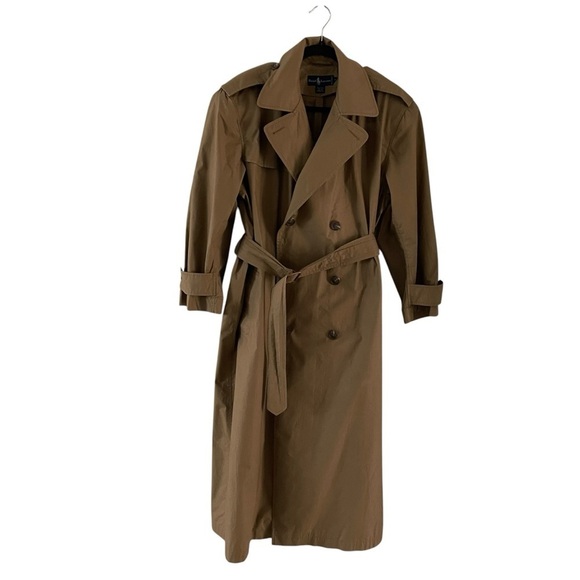 Ralph Lauren Women Trench Coat Size M - Picture 1 of 8